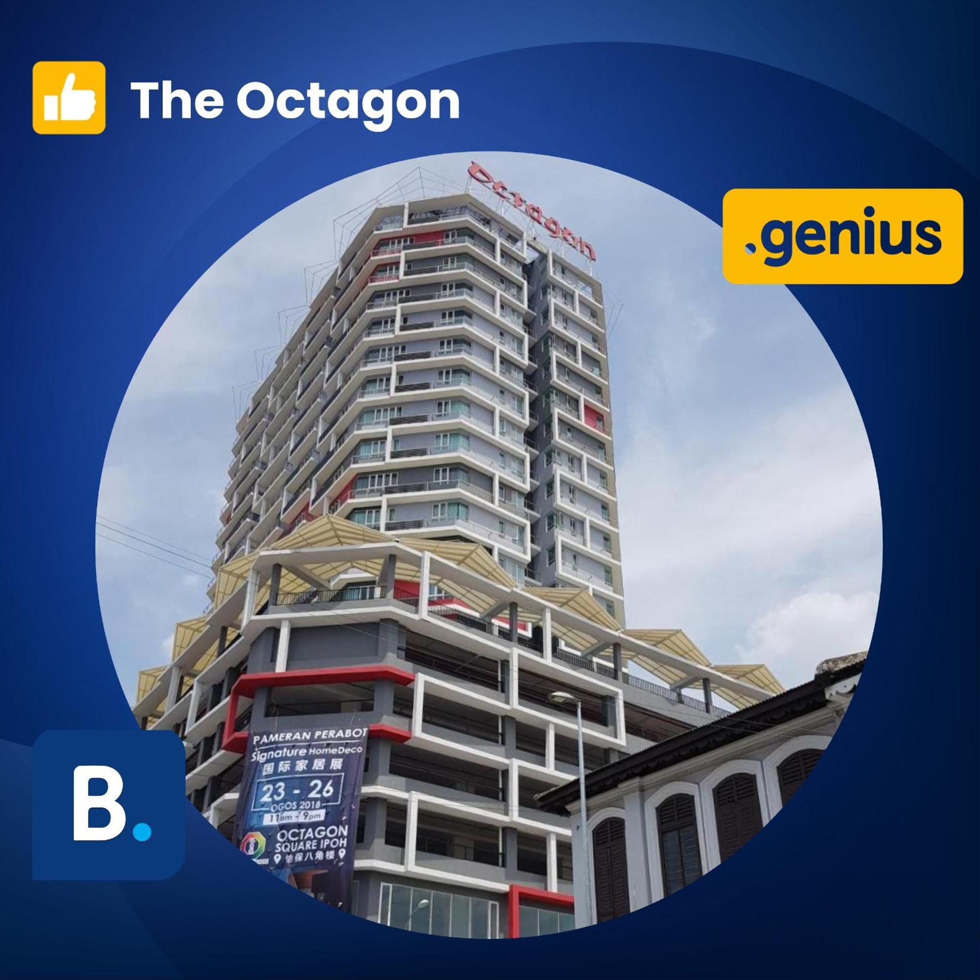 The Octagon Ipoh Apartman Kültér fotó